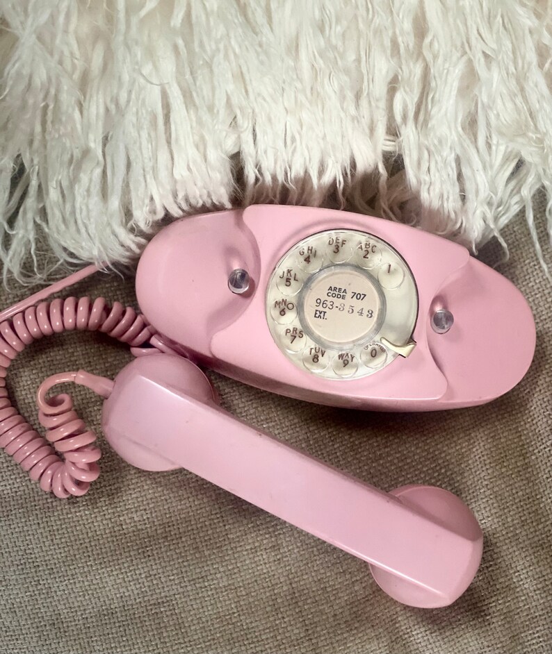1969 Pink Princess Phone Etsy
