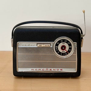 Radio NORMENDE Transita Wyprodukowano w Niemczech Zachodnich Tranzystor