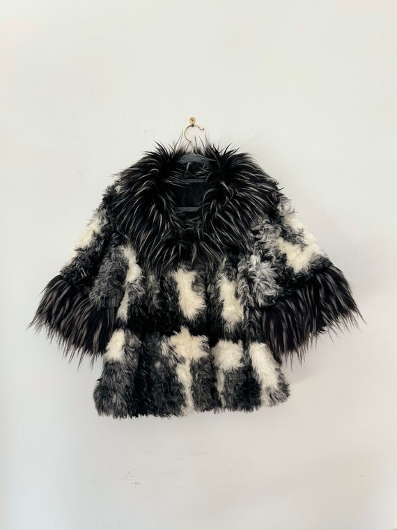 Eco-friendly Fur Jacket. Made in Italy