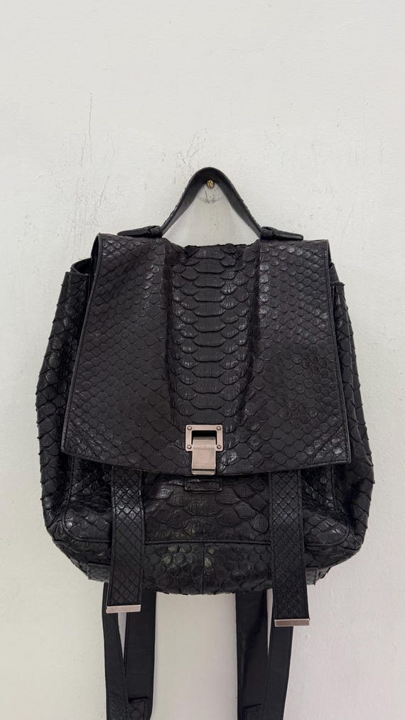 Proenza Schouler Python backpack - image 1