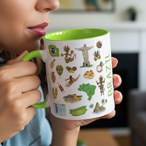 Bali Mug | Two-tone Ceramic Travel Mug | 11oz 325ml | Starbucks