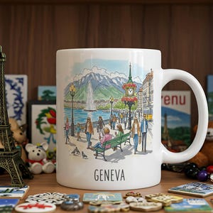 Tasse Starbucks Suisse édition Spéciale - Mug Expresso Multicolore - Céramique