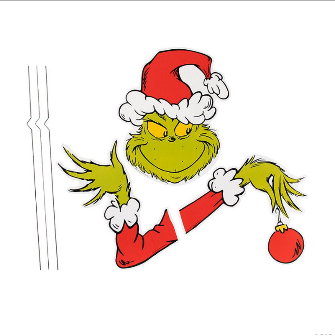 Dr. Seuss the Grinch Christmas Tree Decorating Kit Grinch Etsy Canada