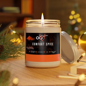 Comfort Spice Soy Candle | Soy Wax Candles | Fall Candle | Gift for Her | Autumn Scents | Spice Candle | Eco Friendly | 9 oz Soy Candle