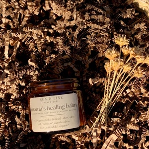 Mama’s Healing Tallow Balm | With Organic Calendula & Marshmallow Root| Nipple Cream | Belly Butter | Diaper Rash