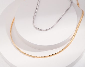 Choker Necklaces, Dainty Necklaces, Layering Necklace, Minimalist Necklace, Silver Necklaces For women, Gold Chains For Necklaces