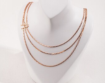 Minimalist Necklace, Chain Necklace, Choker Necklaces, Layered Necklace, Layering Necklace, Gold Choker Necklace , Silver Necklaces Chain
