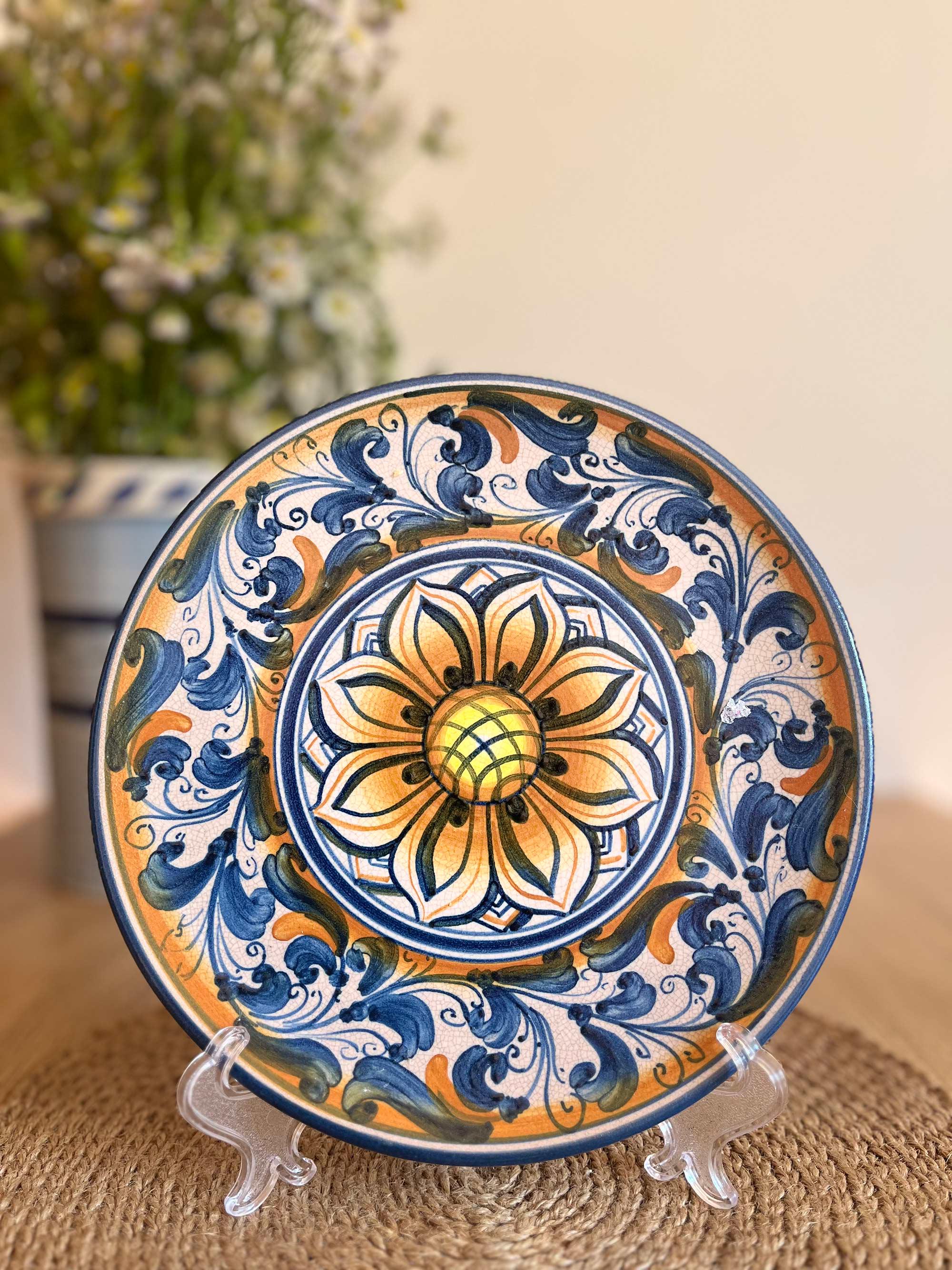 CERAMICHE DI SICILIA アーティーチョーク　深皿　イタリア製 CERAMICHE DI SICILIA アーティーチョーク 深皿 イタリア製 Artichoke