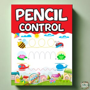 Personalized Pencil Control Tracing Book – Printable PDF (Color Edition) – Pre-Writing Activity for Kids