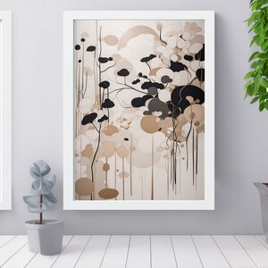 Transformez votre espace avec notre impression numérique Japandi Art, une fusion élégante de minimalisme et de simplicité chaleureuse.
