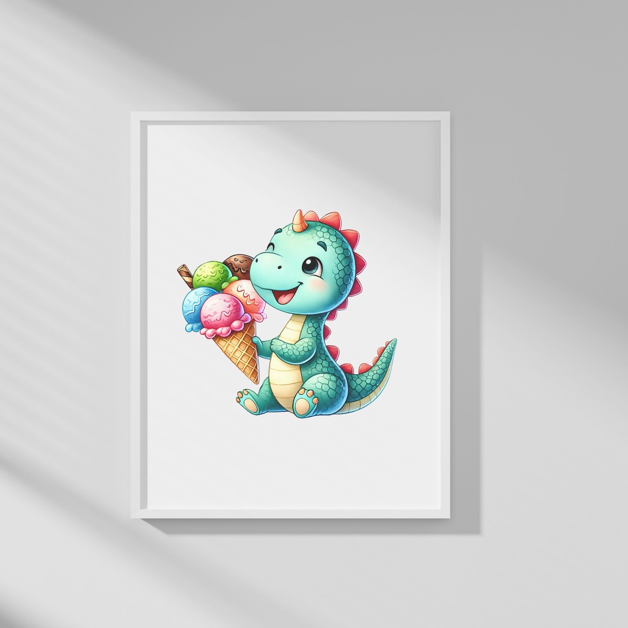 Watercolor Baby Animal Clipart Bundle, Nursery Decor (PNG, Instant ...