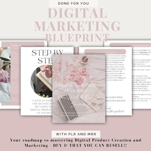 Digital Marketing Blueprint - Done for You: Digital Marketing Guide with Master Resell Rights (MRR) and Private Label Rights (PLR)