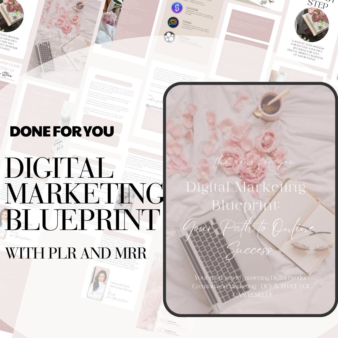 Digital Marketing Blueprint - Your Roadmap to Mastering Digital Product ...