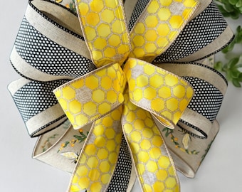 Lazo de abeja con cinta de panal