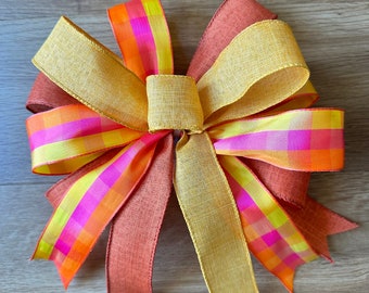 Caída del lazo - Cinta naranja/óxido