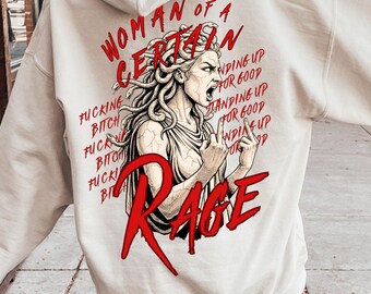 Radical Feminist Shirt Feminism Shirt Medusa Feminist Sweatshirt Woman of a Certain Rage Girls Will Be Girls Medusa Shirt Feminist Gifts
