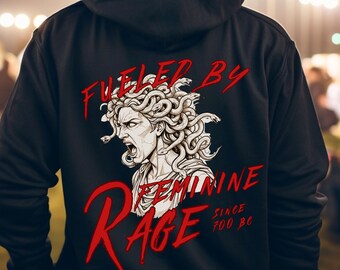 Radical Feminist Shirt Feminism Shirt Medusa Feminist Sweatshirt Woman of a Certain Rage Girls Will Be Girls Medusa Shirt Feminist Gifts
