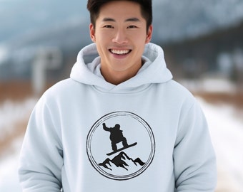 Snowboard Sweatshirt | Snowboard Hoodie | Snowboard Lover Gift | Snowboarding Shirt | Snowboarder Gift | Thoughtful Gift | Meaningful Gift
