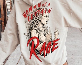 Radical Feminist Shirt Feminism Shirt Medusa Feminist Sweatshirt Woman of a Certain Rage Girls Will Be Girls Medusa Shirt Feminist Gifts