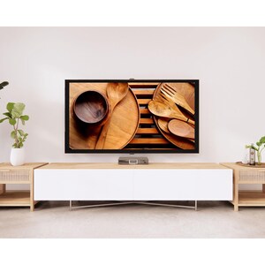 25 Decorazioni Estetiche per la Cucina, Pacchetto Screensaver per TV Digitale ad Alta Risoluzione, Carta da Parati, Ceramica, Lino, Erbe Aromatiche, Festa della Mamma, Decorazioni Neutre,