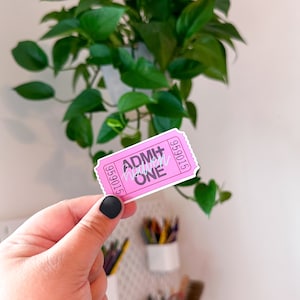 Eintrittskarte in den Himmel | Christliche Aufkleber | Girly Aufkleber | Christliches Mädchen | Gib eins zu