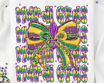 Coqueta de Mardi Gras PNG, Mardi Gras Retro Png, Flor de Lis Png, Brillantina, Roscón de Reyes Png, Cangrejo de Luisiana Png, Diseño de Lazo de Coqueta Png