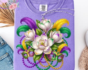 mardi gras flower png, mardi gras magnolia, mardi gras floral, louisiana magnolia png, mardis gras flower, mardi gras flowers clipart, gras