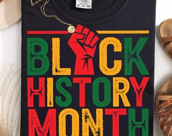 Black History PNG, Black History Month Svg, Sublimation Design, Digital Download Png, African American Png, Black History Png Svg