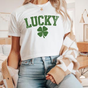 Lucky Varsity Png, St Patrick&#39;s Day Png, Retro Shamrock Png, Lucky png, St. Paddy&#39;s Day Svg, Retro St Patricks, Clover Svg, Digital Download