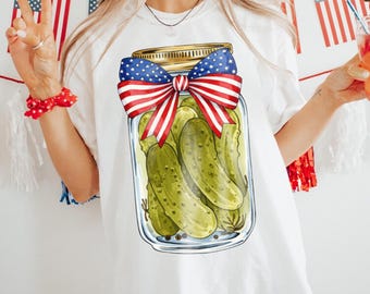 Gurke 4. Juli PNG, amerikanische Kokette Bogen Png, amerikanische Flagge Png, Gurkenliebhaber Png, Unabhängigkeitstag Png, Gurkenglas Png, Vaterländische Png