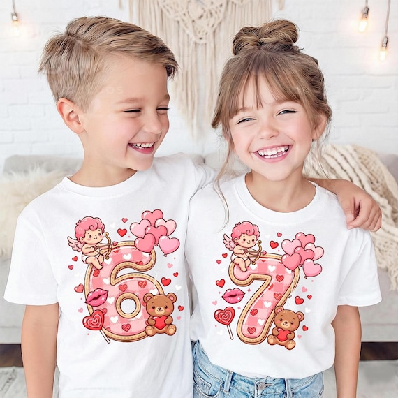 Matching Valentine 6 7 PNG, Preppy 67 Six Seven Valentines Png Coquette Funny Shirt Design