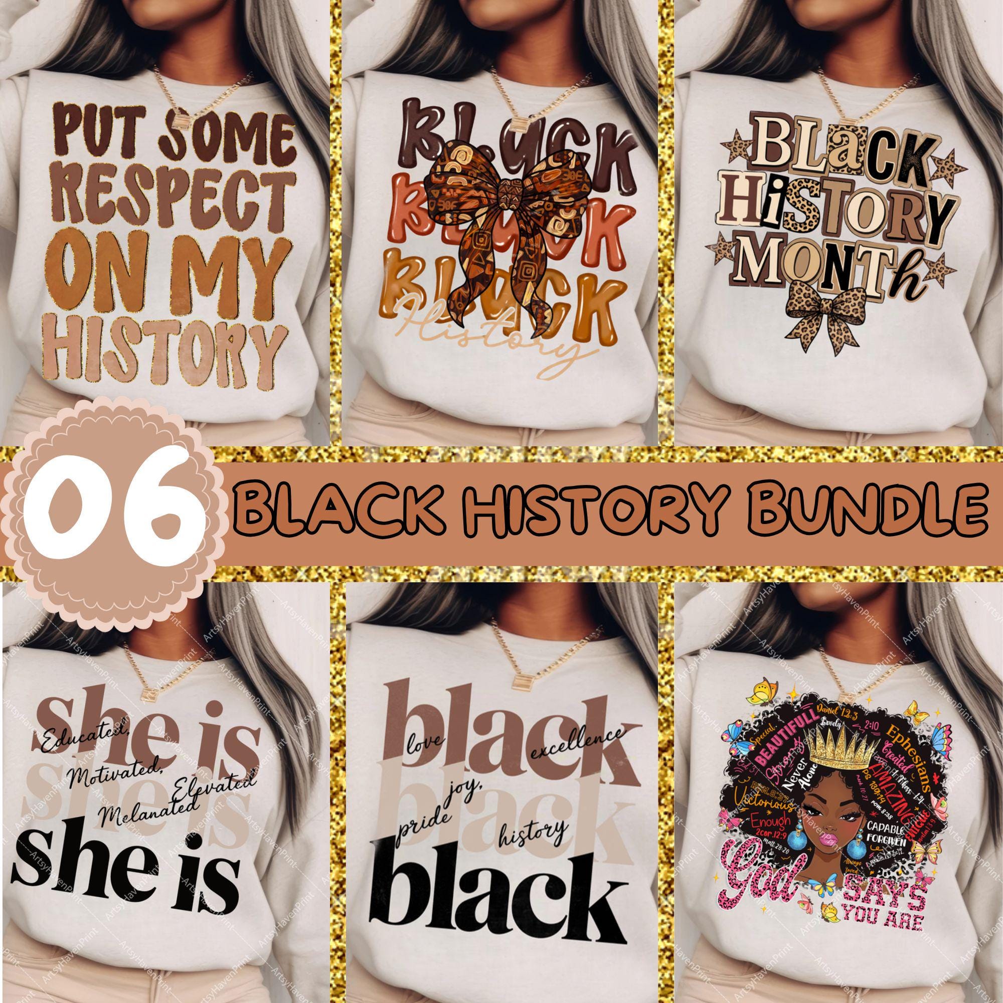 Black History Month PNG Bundle, African American Sublimation Designs ...