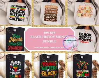 Black History Month Bundle Png, Black History Png, I am Black History Png, Black People, Black History Png, African American, Sublimation