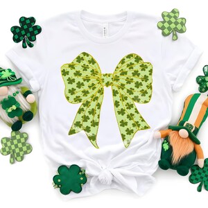 Coquette St Patrick&#39;s Day PNG, Coquette St Patty&#39;s Day png, Lucky Shamrock PNG, St Patricks Coquette Png, Lucky Charm Png, Glitter Lucky png
