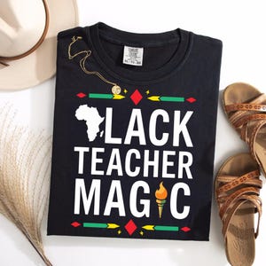 Black Teacher Magic Png, Black power Png, Black history black lives matter png, sublimation design, Black History, Teacher Png
