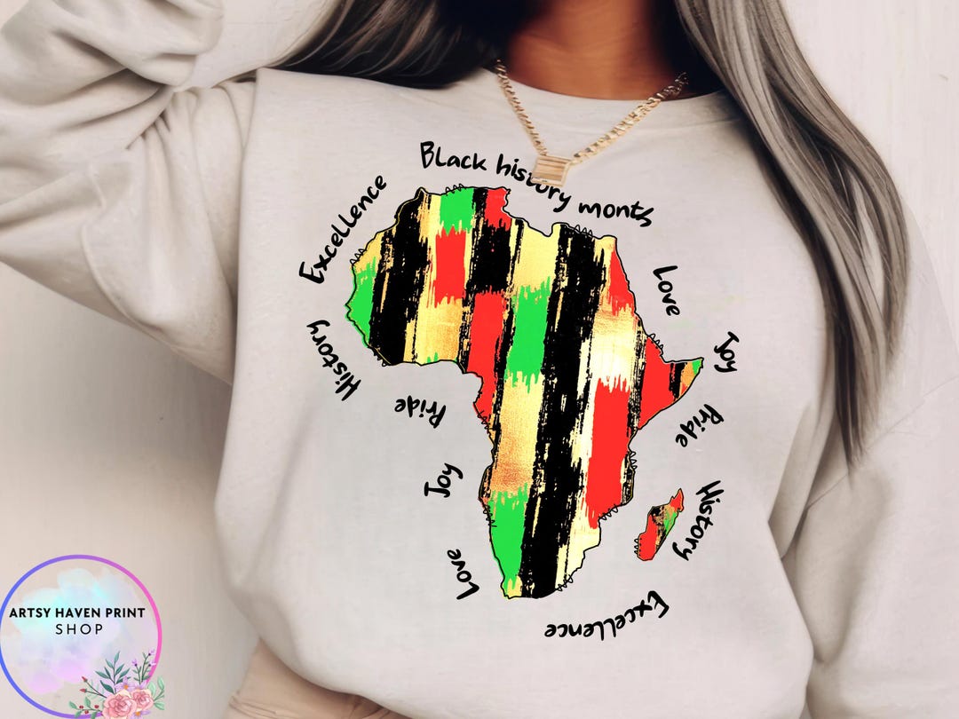 Black History PNG, Black History Month Png, Sublimation Design, Digital ...