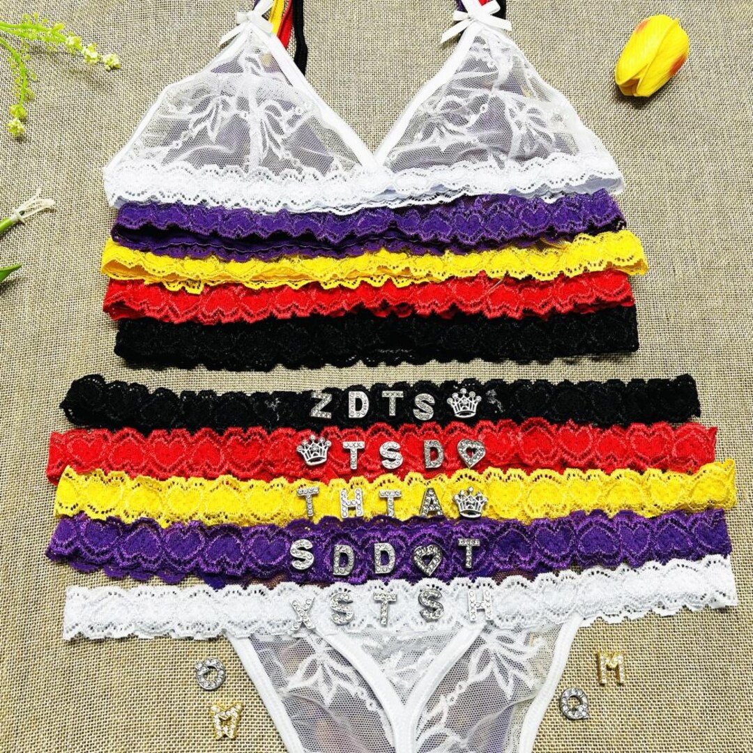 Comfortable Adjustable Panty with Personalized Alphabet Set