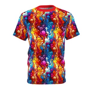 Crimson Trip T-shirt - Etsy