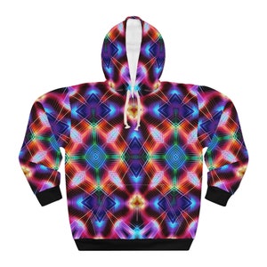 Galactic Prism Luminance Unisex Pullover Hoodie