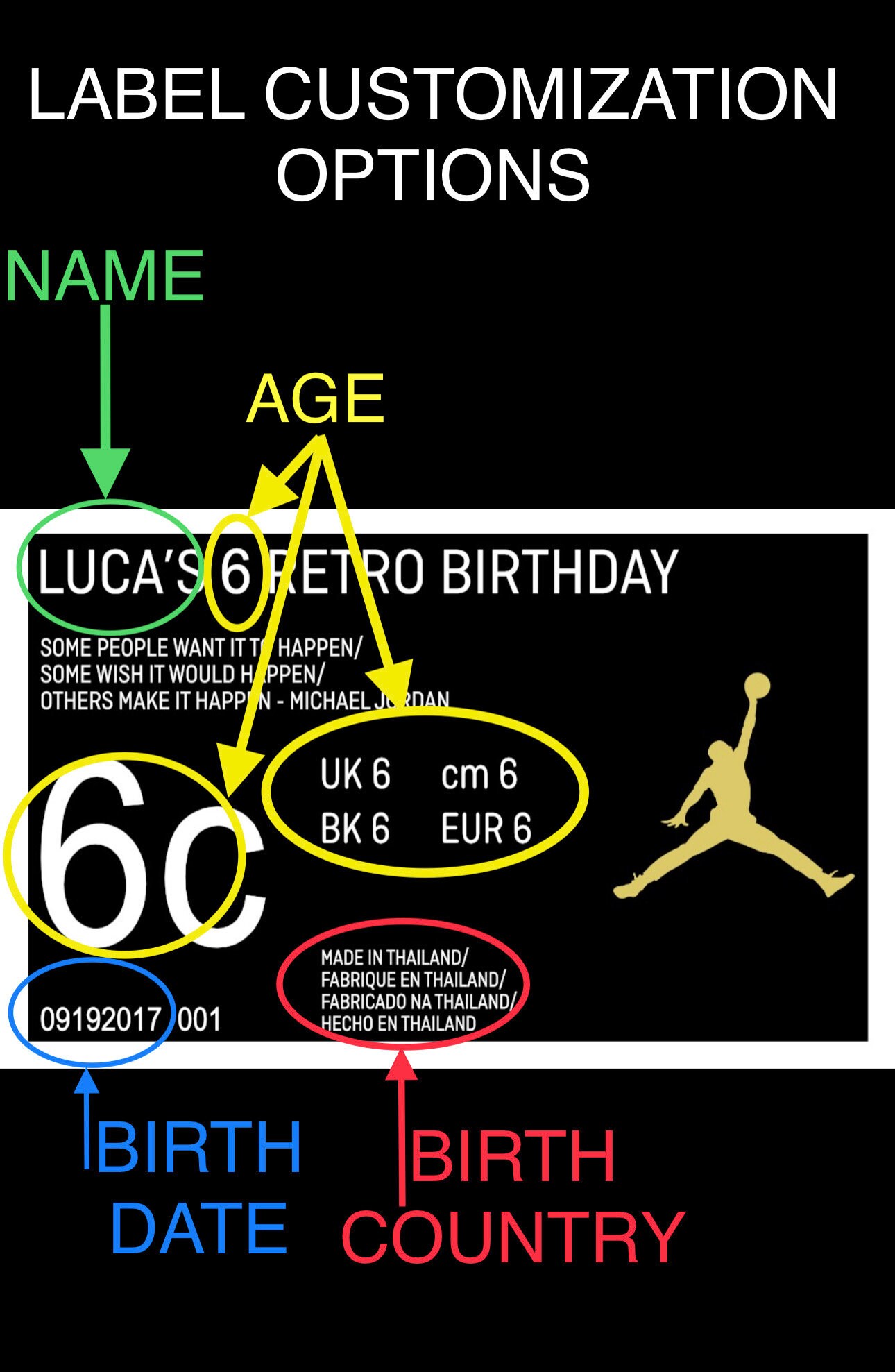 mini jordan sneaker collection