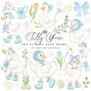 Silly Goose Clipart,Funny Goose PNG,Cute Goose Digital Download,Quirky Animal Clip Art, Instant Download,Goose Lover PNG,Commercial Use