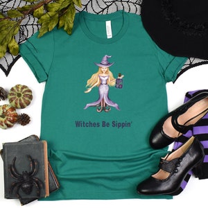 Halloween Witches Be Sippin’ Shirt- Halloween Shirt - Show Off Your Halloween Spirit