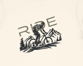 Camiseta de ciclismo de montaña para niños pequeños, camiseta de naturaleza para niños, camiseta de ciclismo para niños, camiseta gráfica para exteriores, camiseta de ciclismo, regalo para ciclistas de montaña
