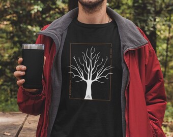 Tree Shirt, Camping Gift, Nature Graphic Tees, Outdoors Tshirt for Men, Tree Gift For Father's Day, Forest T-shirt