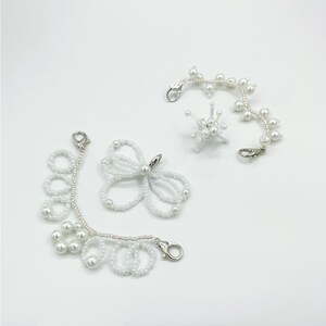 Transform Old Shoes with Stylish Pearl and Tassel Charms.