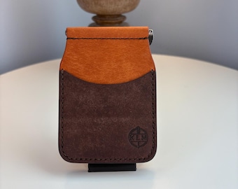 Monedero para tarjetas con clip para billetes