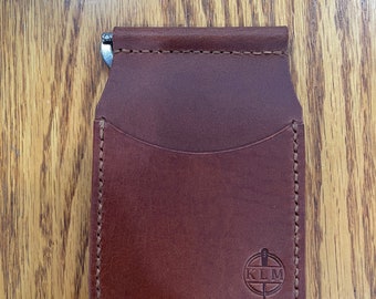 Card wallet with money clip