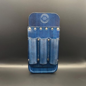 Custom Order Pocket Tool Pouch Blue