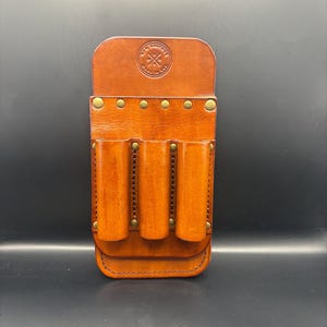 Custom Order Pocket Tool Pouch Spanish Brown