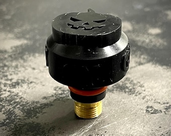 Tig Torch Custom Back Cap Cover - Jack O’ Lantern